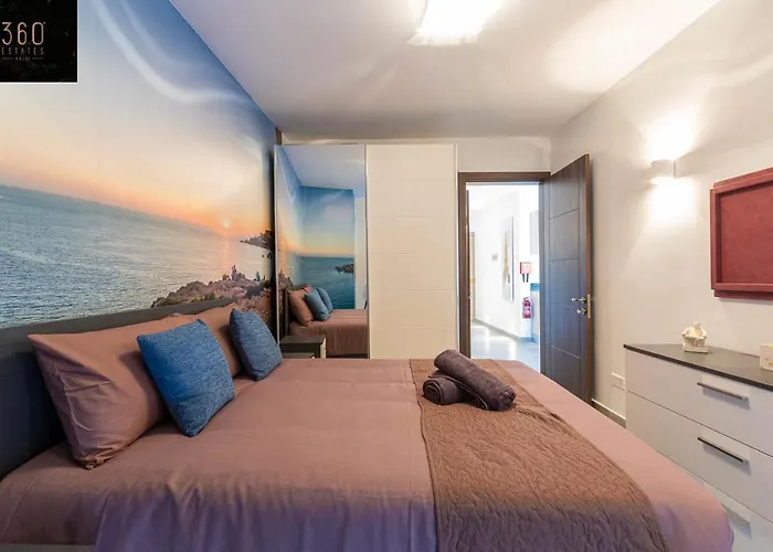 Apartment High-end With Comfy Bed & Super Wifi By 360 Estates San Gwann