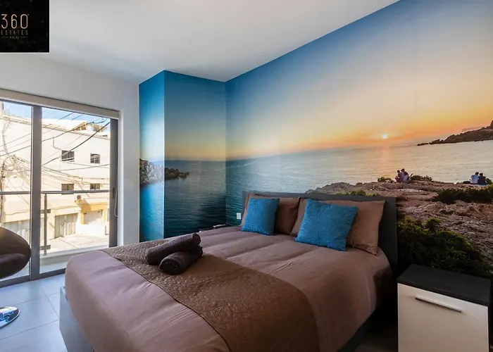 Apartment High-end With Comfy Bed & Super Wifi By 360 Estates San Gwann